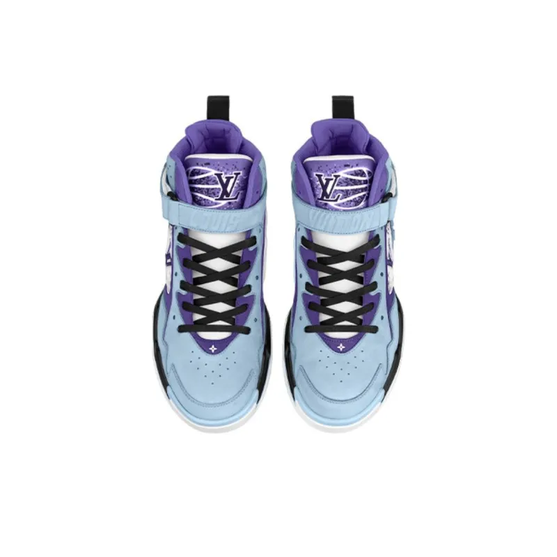 LOUIS VUITTON Trainer 2 Sneakers 'Blue'-2