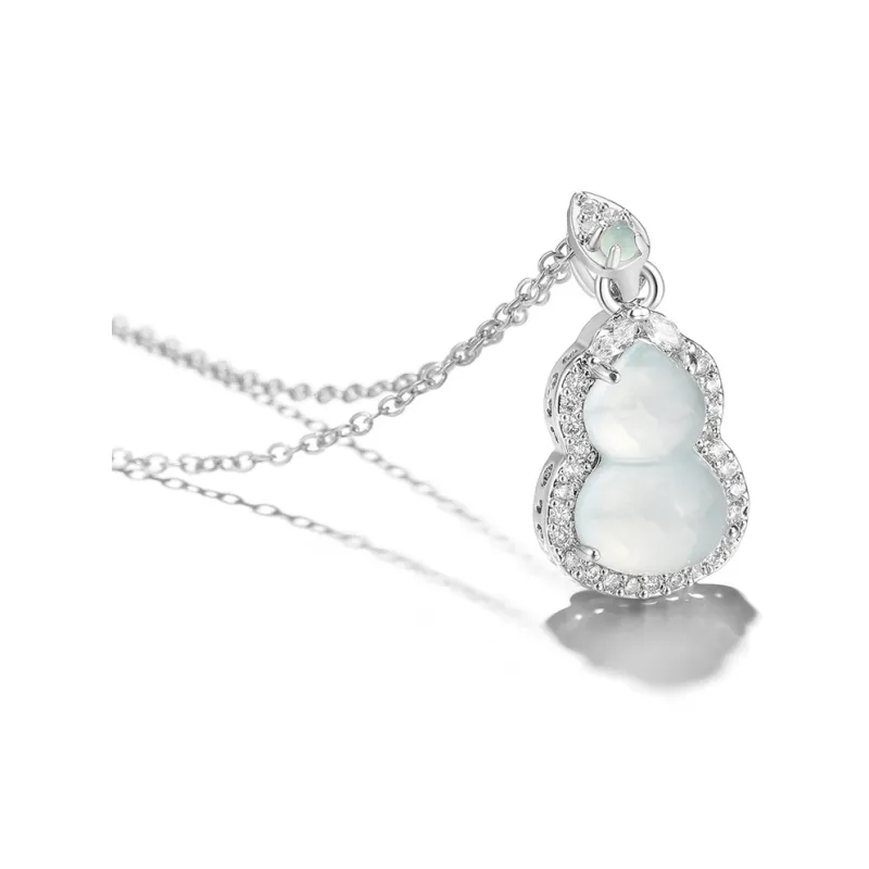 Clect Synthetic Cubic Zirconia Necklaces Women's-1