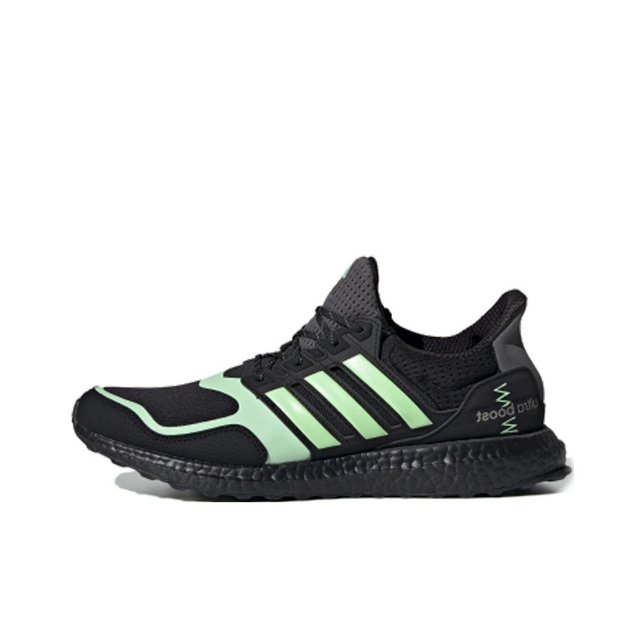 adidas Ultra Boost S L Core Black Glow Green US W 9.5