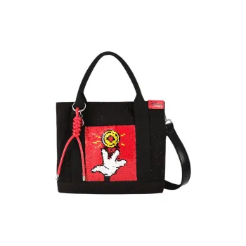 AJIDOU Fabric Handbag, Shoulder Bag Regular Women's Multicolor