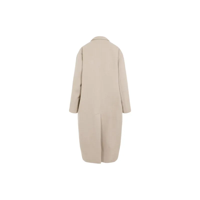 ISABEL MARANT Efezia Single Breasted Straight Hem Coat-1
