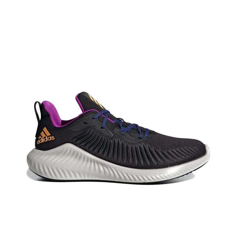 Adidas Alphabounce+ Run Em 'Black Real Gold'-1
