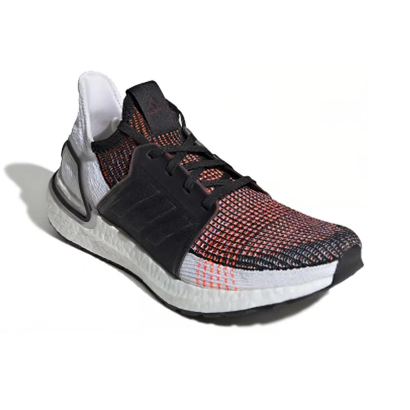 Adidas Ultra Boost 2019 Black White Solar Orange-3
