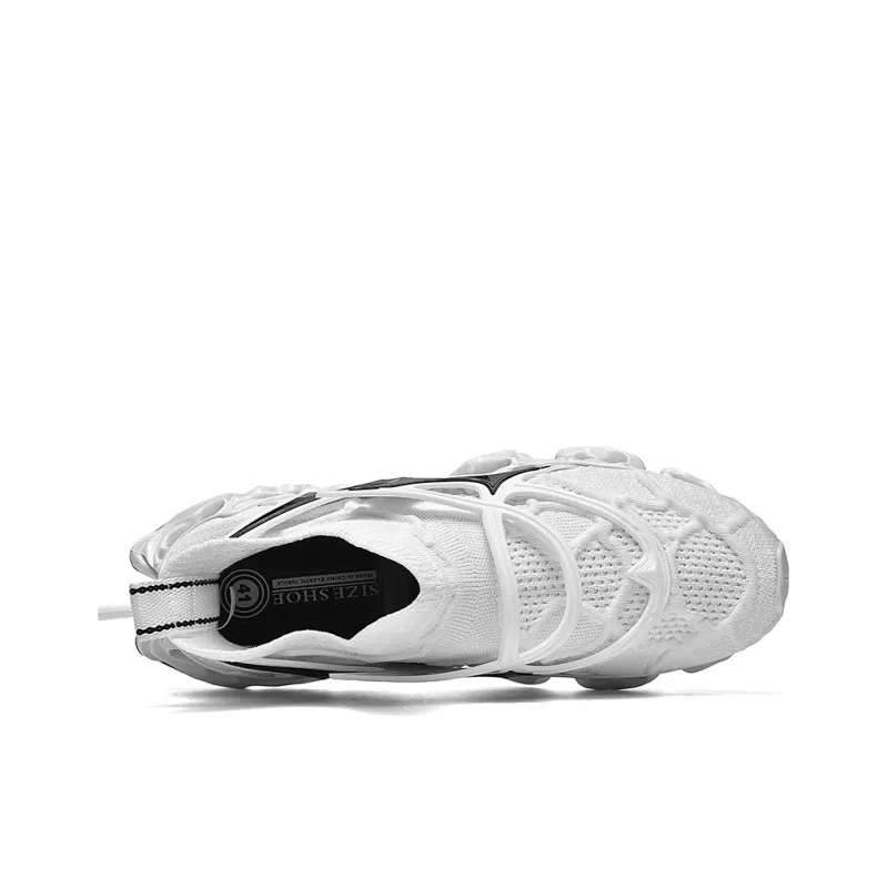 Comanier Cushioning And Breathable Mid Top Casual City Commute Sprint Long Distance Running Shoes Unisex-17
