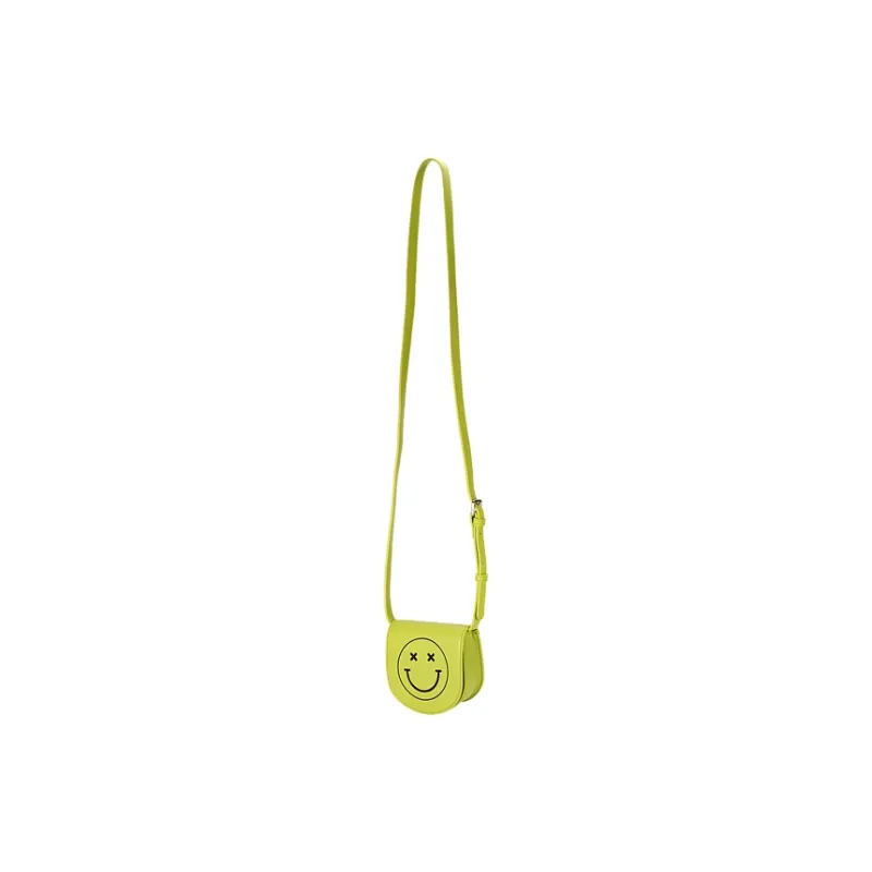 AJIDOU Artificial Leather Shoulder Bag, Crossbody Bag Women's Neon Green-1