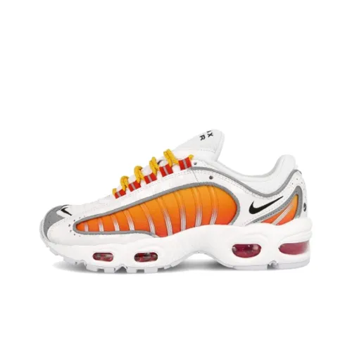 Nike Air Max Tailwind 4 White University Gold Habanero Red Women's