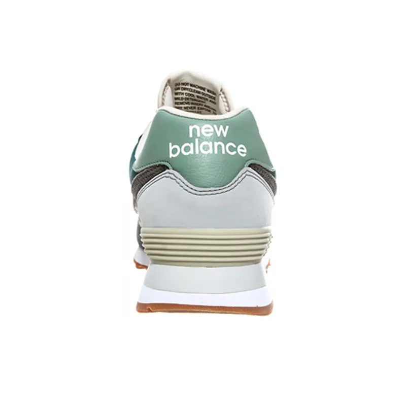 New Balance 574 Grey Cream Mint Green-3
