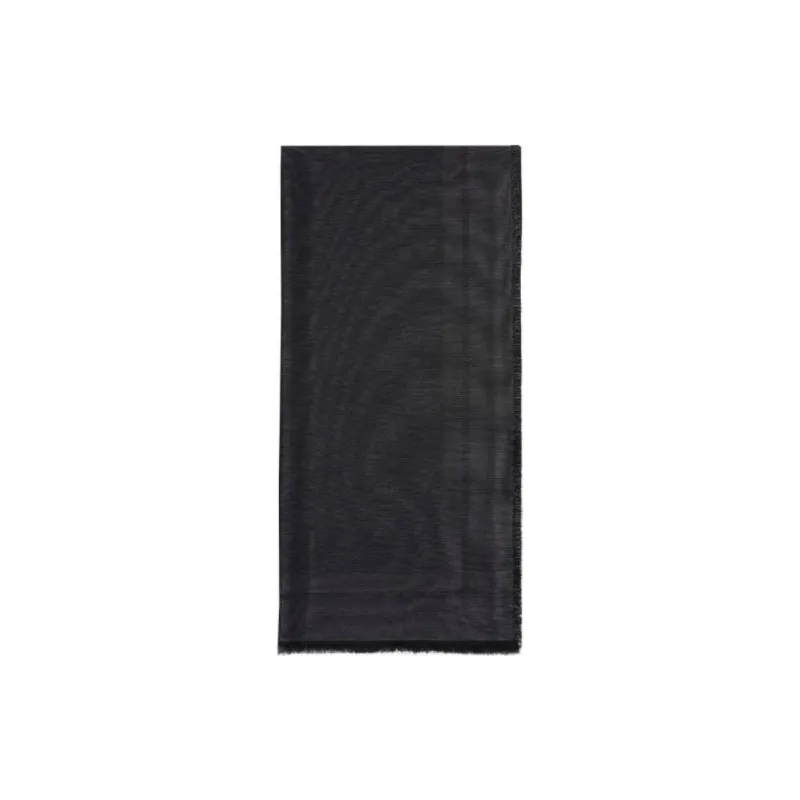 Elisabetta Franchi Lurex Jacquard Pashmina Scarf-1