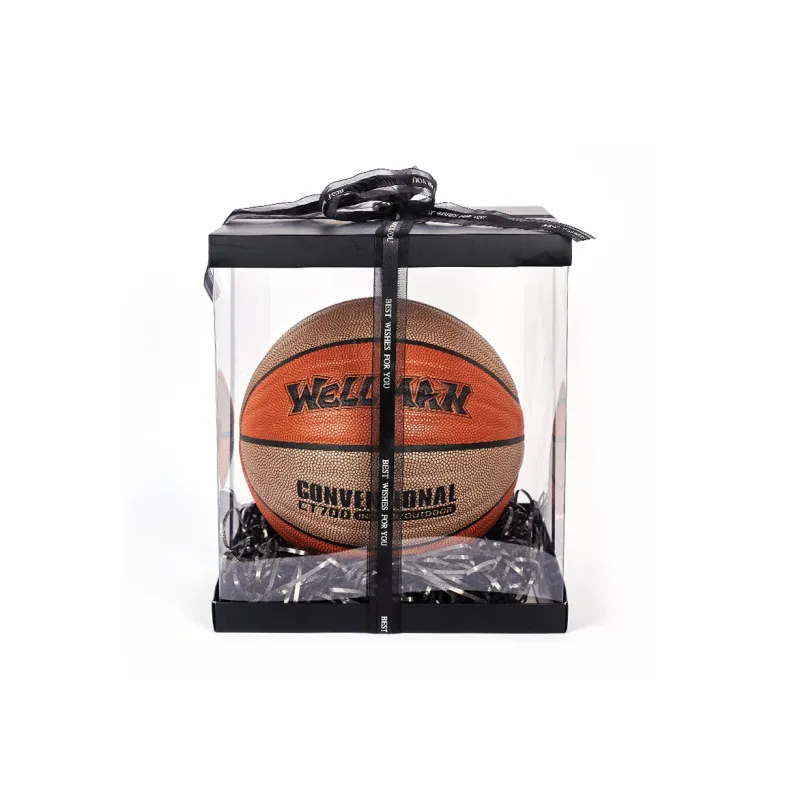 WELLman PU Basketball Orange Wave Pattern Size 7 Training Unisex-3
