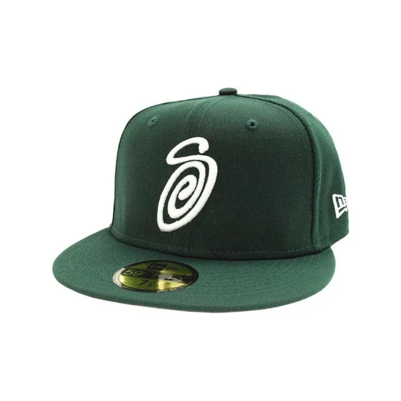 Stussy Curly S 59FIFTY New Era Cap-0