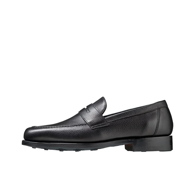 BARKER Jevington Loafers Men's Black-0