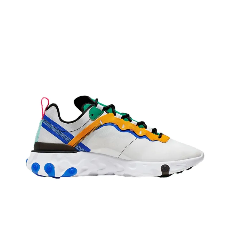 Nike React Element 55 'White Gold Blue Green'-1