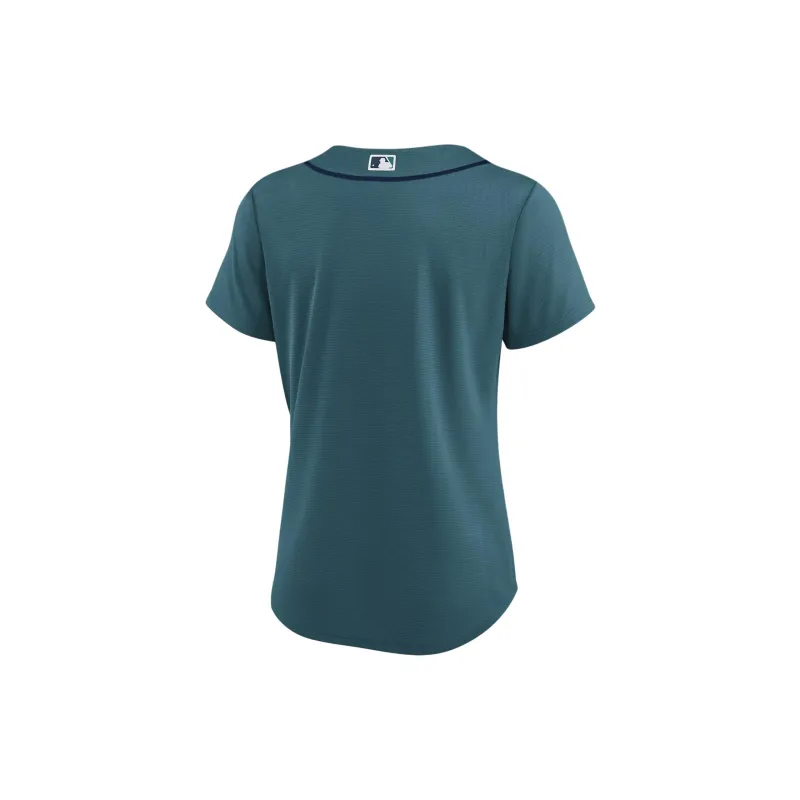 Nike x MLB Baseball Jacket Women's Green-1