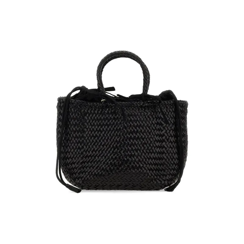 Dragon Diffusion Logo Patch Drawstring Clutch Bag-0
