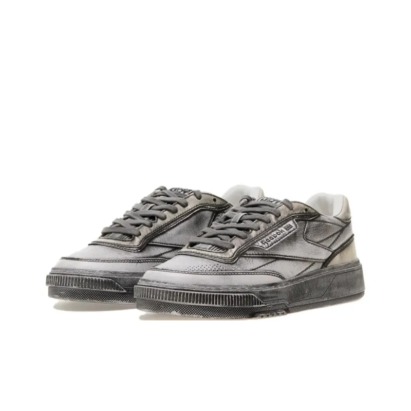 Reebok Club C Ltd Lace Up Sneakers-2