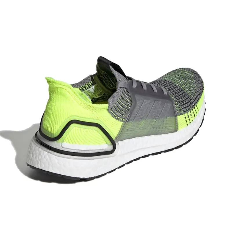 Adidas Ultra Boost 19 Grey Yellow-2