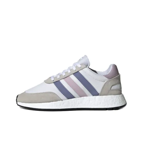 Adidas Originals I-5923 Running Shoes Women's Low-Top Gray White/Gray Blue/Gray Pink