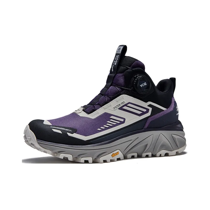 KAILAS Row Cloud FLT BOA Low-Top Running Trekking Shoes Women's Floral Bellflower Purple-1