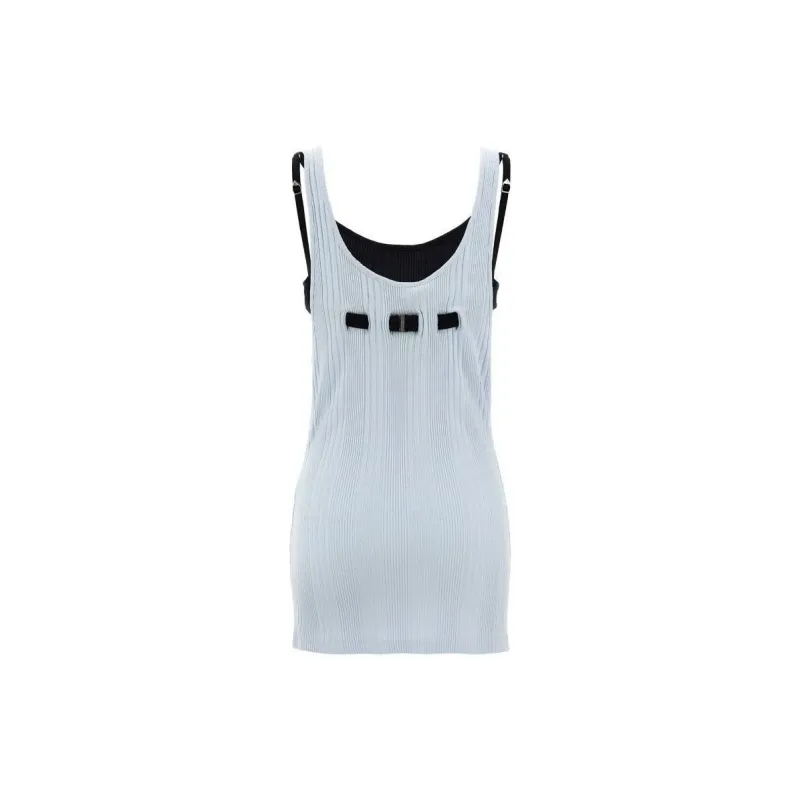 The Attico Tank Top Women's Blue-1