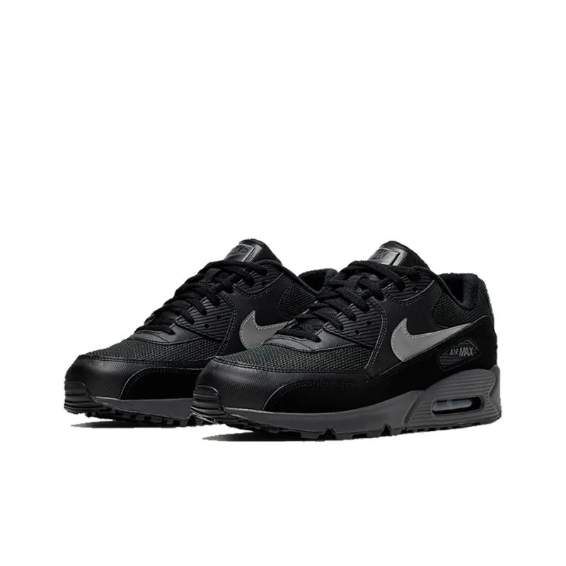 Nike Air Max 90 Essential Black Silver-2