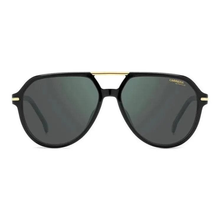 CARRERA Acetate Aviator Sunglasses Unisex Black-1