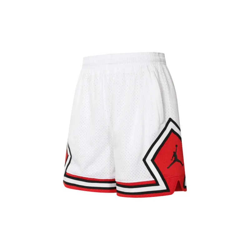 Jordan Essential Diamond Casual Shorts Women's White-1