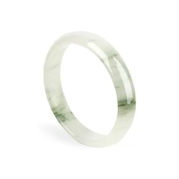 Artisan Lock Heart Jade Tianshan Jade Bangles Women's