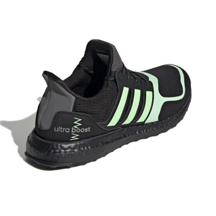 Adidas Ultra Boost S&L Core Black Glow Green-2