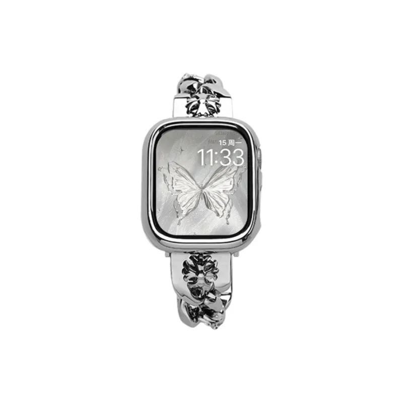 FZRT Compatibility Apple Watch Apple S9 Ultra IWatch 8/7/6/5 Smart Accessories SE Watch Bands 41/45mm Unisex-1