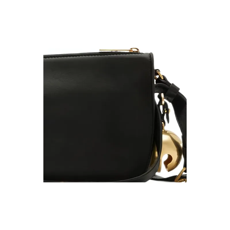 Burberry Lambskin Crossbody Bag, Shoulder Bag Women's Black-4