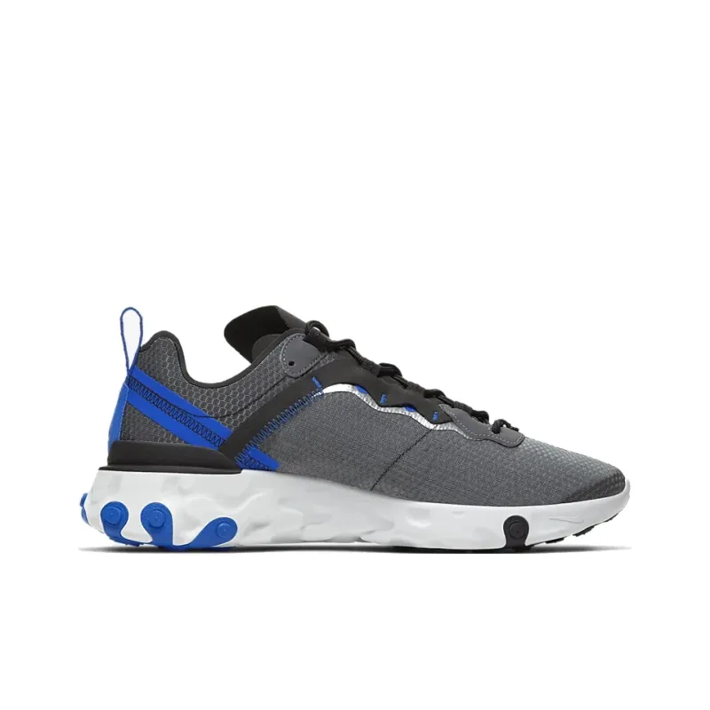 Nike React Element 55 SE Black Racer Blue-1