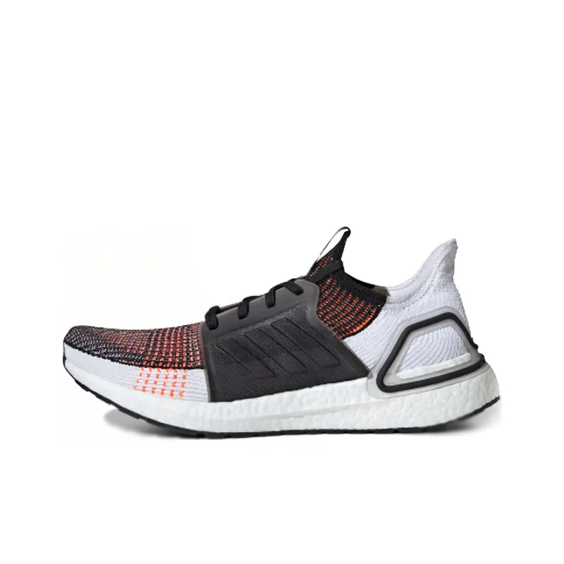 Adidas Ultra Boost 2019 Black White Solar Orange-0