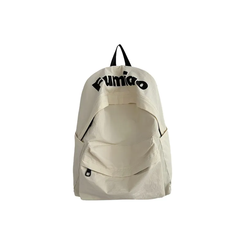 KAKAXI Nylon Backpack Unisex Black/White/Orange/Purple/Green-1