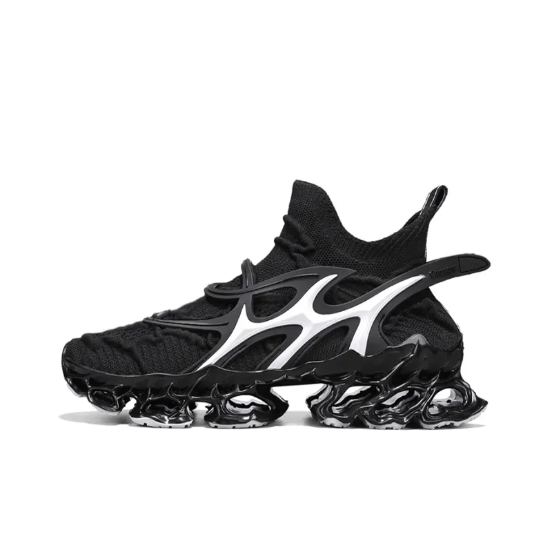 Comanier Cushioning And Breathable Mid Top Casual City Commute Sprint Long Distance Running Shoes Unisex-7