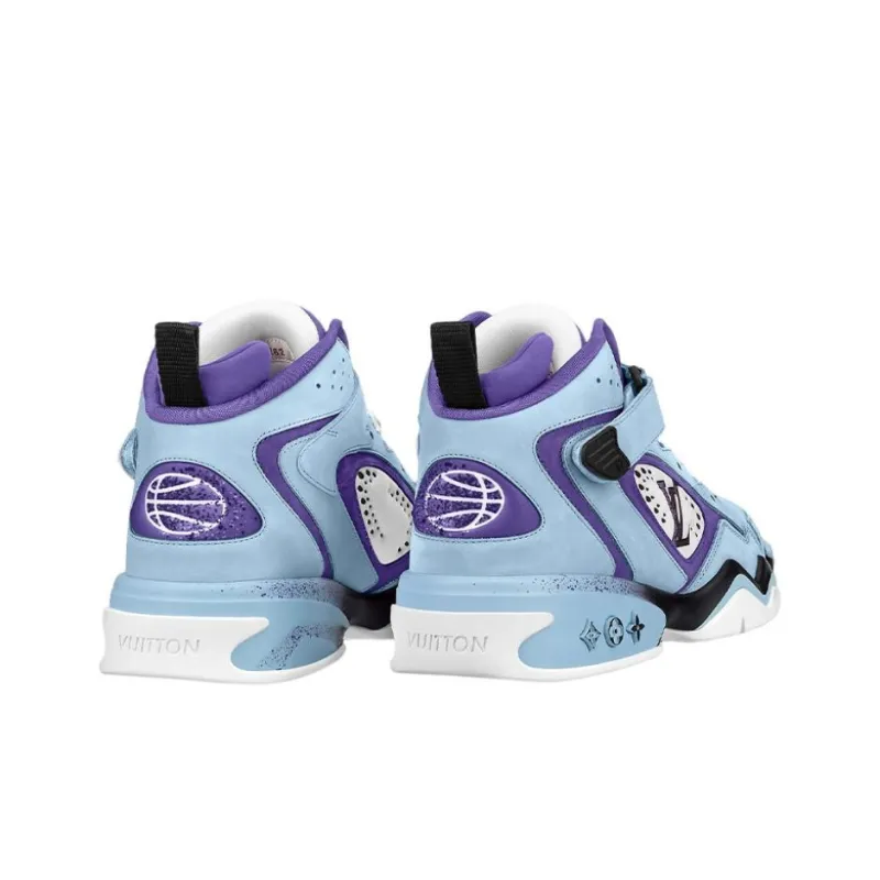 LOUIS VUITTON Trainer 2 Sneakers 'Blue'-3