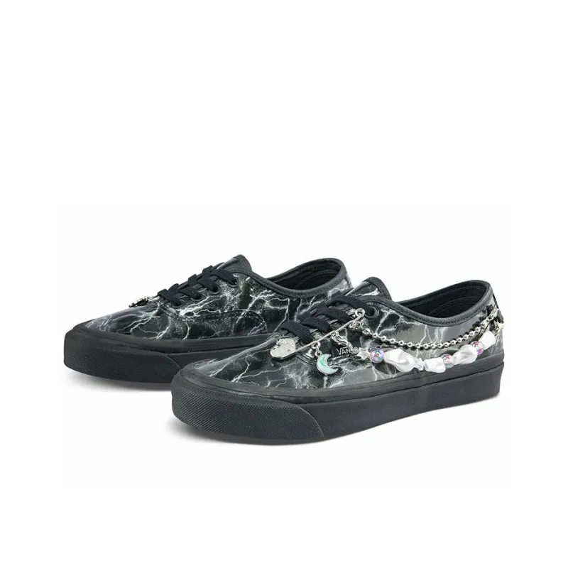 Vans Style 44 Classic Casual Skateboarding Shoes Unisex Black-1