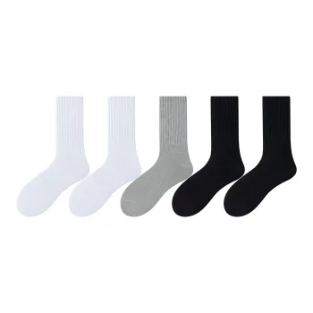 XXLLG Mid Calf Socks Men's 5 Pack