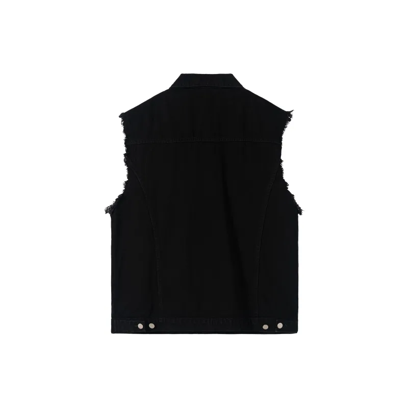 XINYINSU 24FW Vest Unisex Black-1