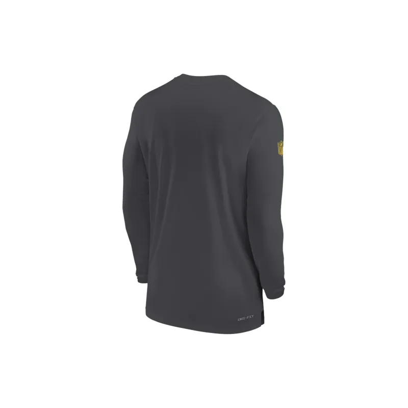 Nike Green Bay Packers Sideline Coach Men's Nike Dri FIT Nfl Long Sleeve Top-1