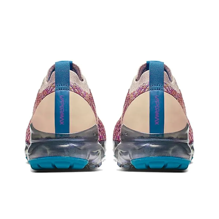 Nike Air VaporMax Flyknit 3 Desert Sand Vivid Purple (Women's)-4