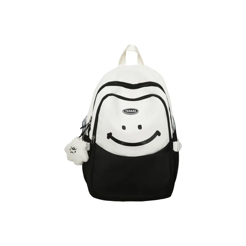 Banyanu Nylon Backpack Regular Unisex Pink/Red/Green/Black-4