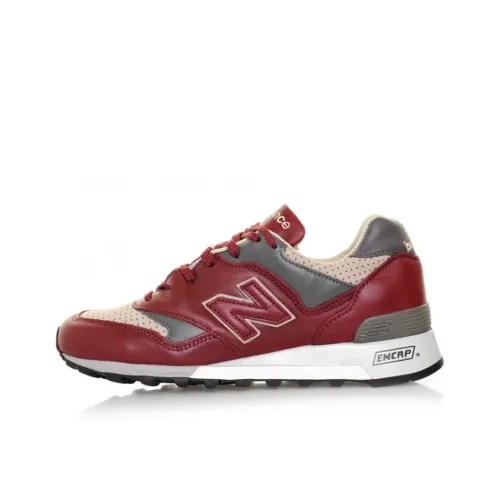 New Balance 577 MiUK Burgundy Taupe Grey