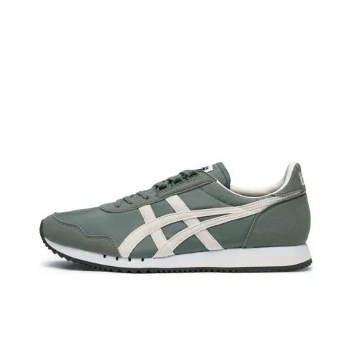 Onitsuka Tiger Dualio Marathon Running Chaussures 'Green Cream White'