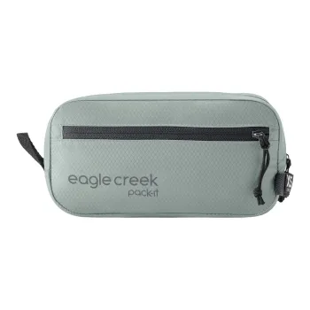EAGLE CREEK Nylon Toiletry Bag, Travel Storage Bag Unisex Storm Gray