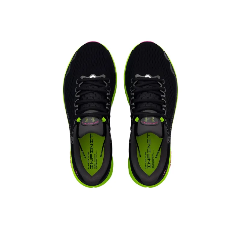 Under Armour Hovr Infinite 4 'Black Green Pink'-3