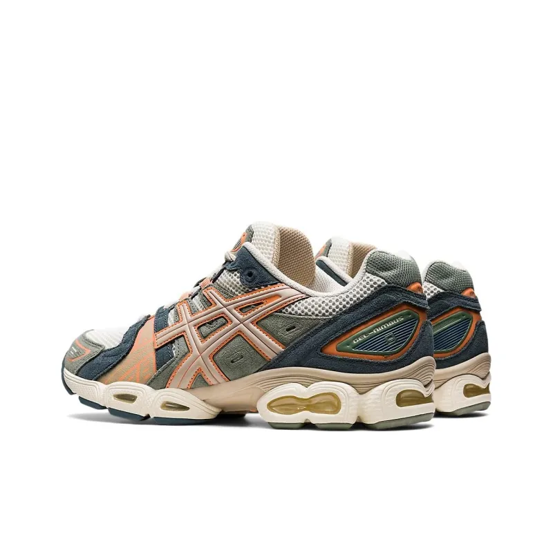 Asics Gel Nimbus 9 Cream Green Orange-3