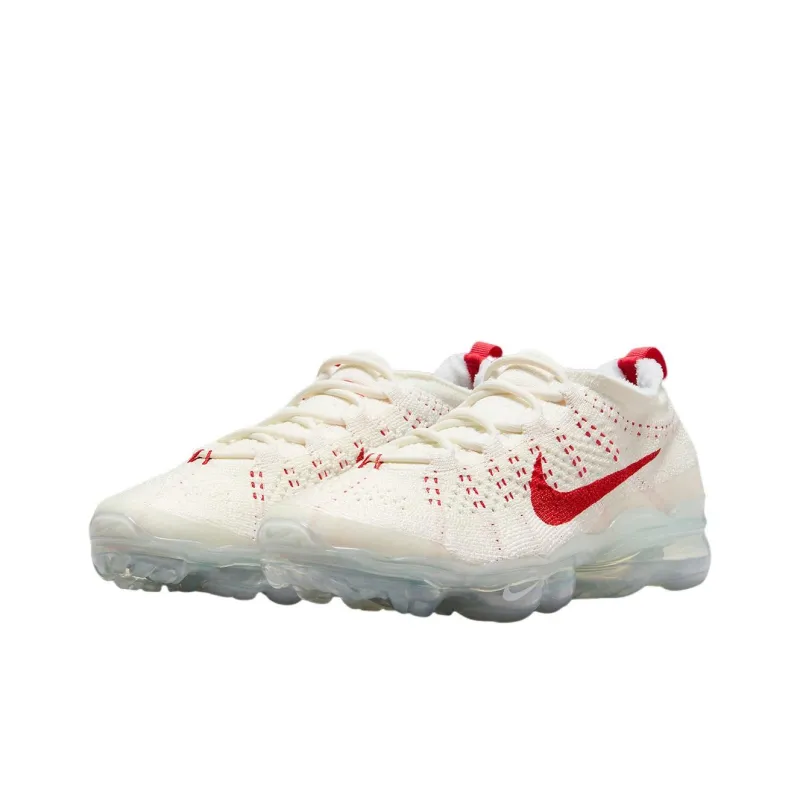 Nike Air VaporMax 2023 Flyknit Sail Track Red Women's-2
