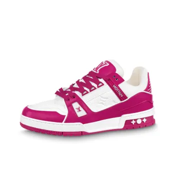 LOUIS VUITTON Lv Trainers 'White Hot Pink'