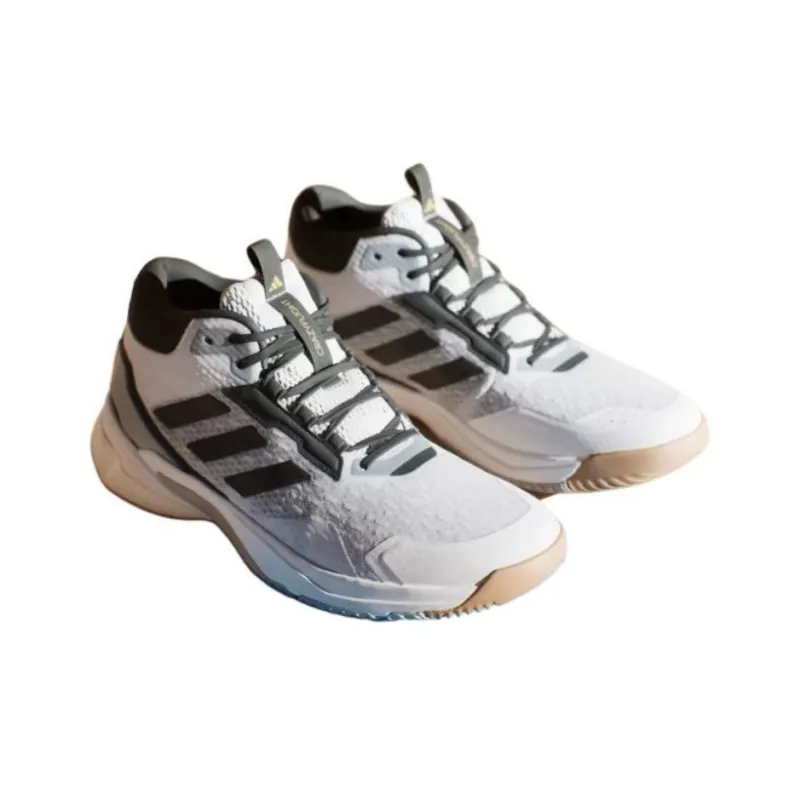 Adidas Crazyflight 5 Mid Indoor Cloud White Core Black Grey Two-2