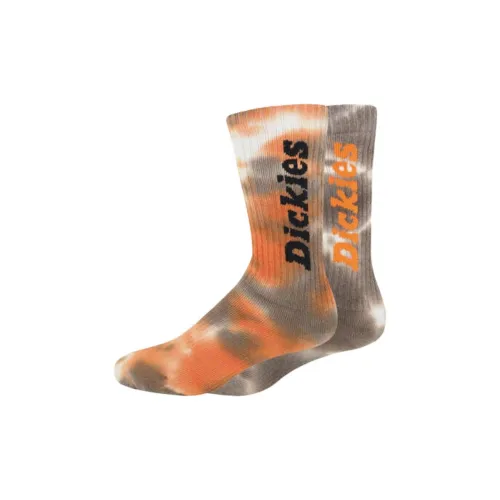 Dickies Mid-Calf Socks Men's 2 Pack Orange